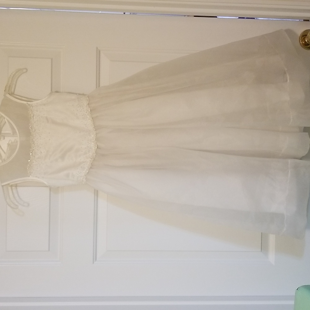 Girls White Dress